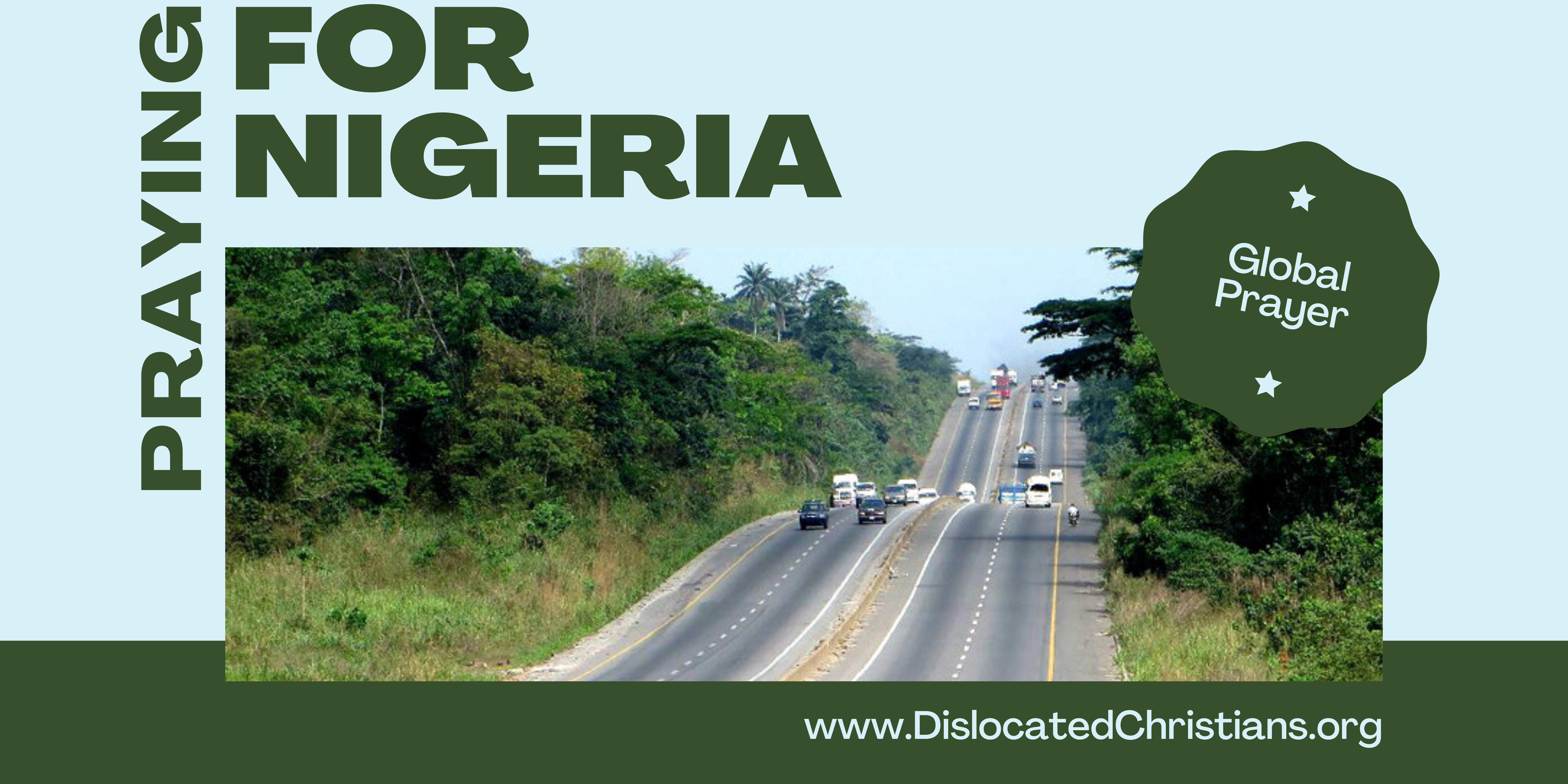 Kaduna state road, invitation to pray for Nigeria, stop abductions