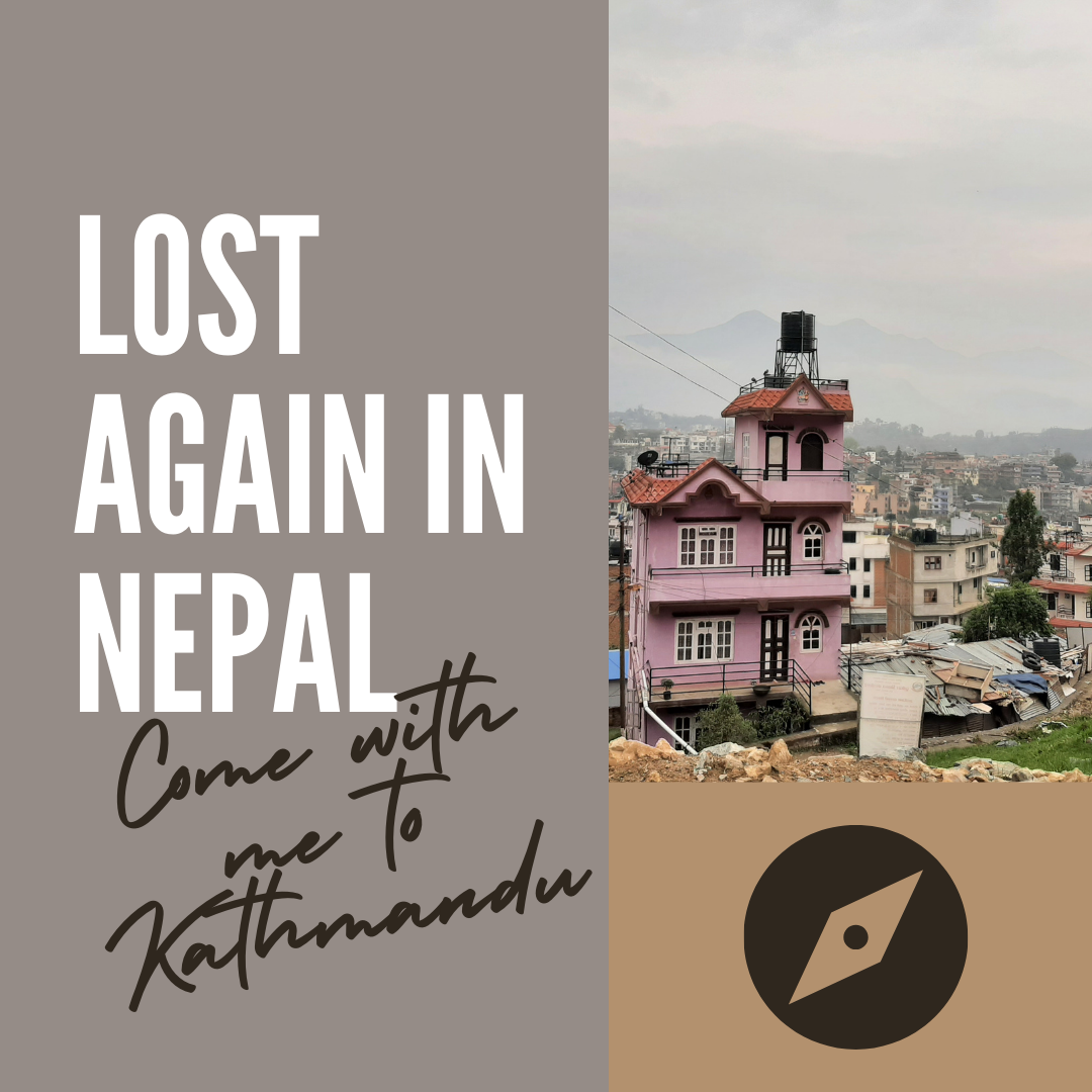 Kathmandu house and skyline